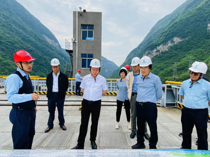 吳道喜到澧水公司基層單位檢查防汛工作