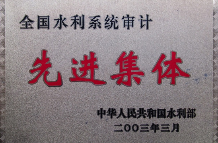 全國水利系統審計先進集體