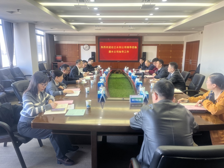 澧水公司與右江公司交流座談