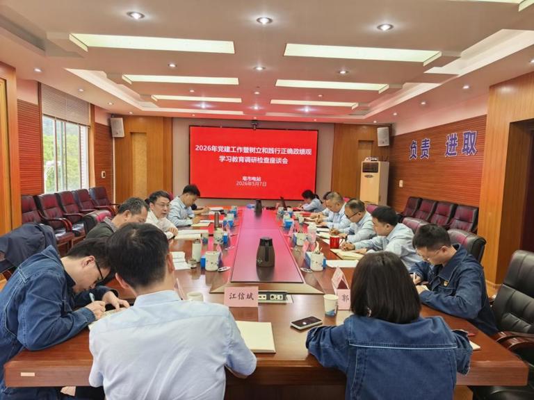 徐磊赴公司基層單位調(diào)研檢查黨建及樹(shù)立與踐行正確政績(jī)觀學(xué)習(xí)教育工作